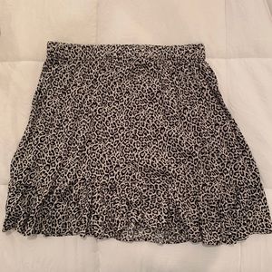 American Eagle Cheetah Skirt